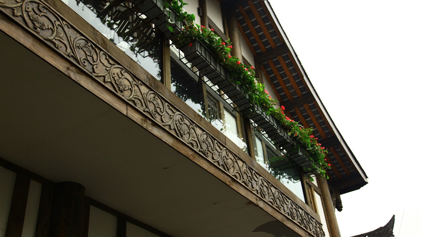 Chengdu zobrazení tapety (3) #11 - 1366x768