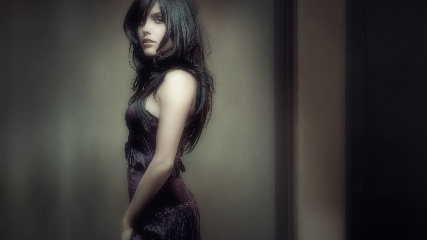 Widescreen Wallpaper Collection actrice (7) #16 - 1366x768