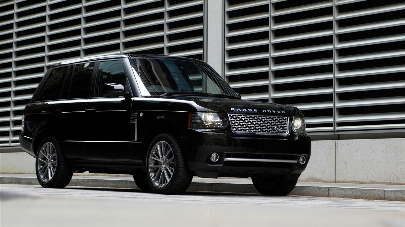 Land Rover Range Rover Negro Edición - 2011 fondos de escritorio de alta definición #3 - 1366x768