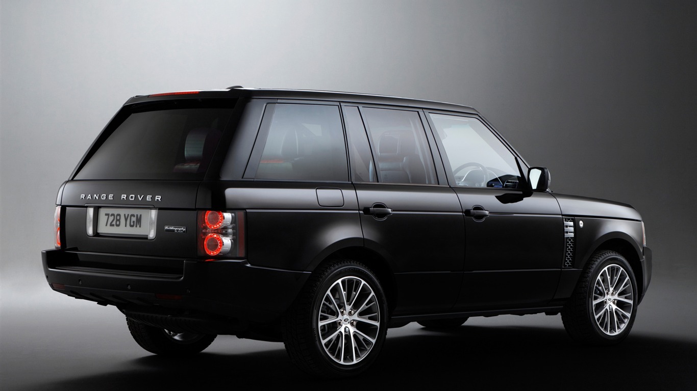 Land Rover Range Rover Negro Edición - 2011 fondos de escritorio de alta definición #19 - 1366x768