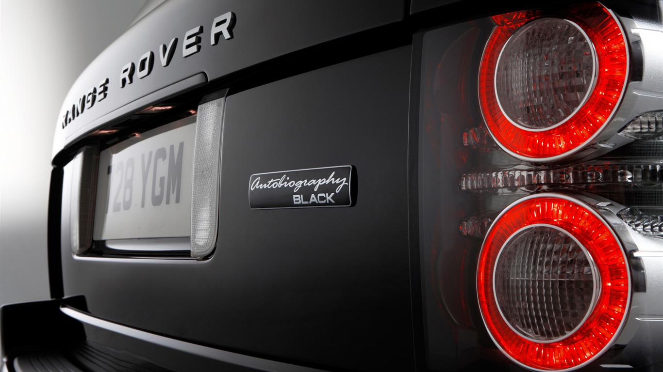Land Rover Range Rover Negro Edición - 2011 fondos de escritorio de alta definición #22 - 1366x768