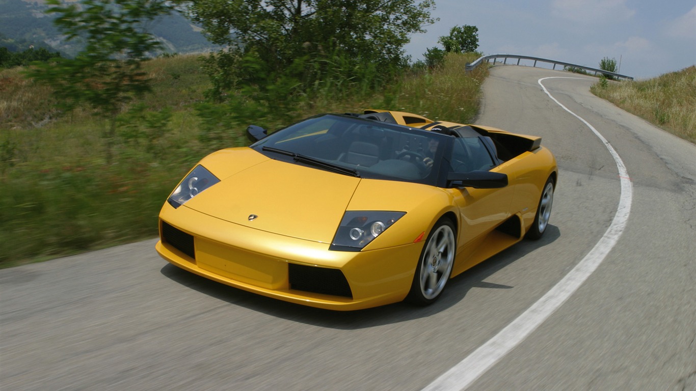 Lamborghini Murcielago Roadster - 2004 兰博基尼3 - 1366x768