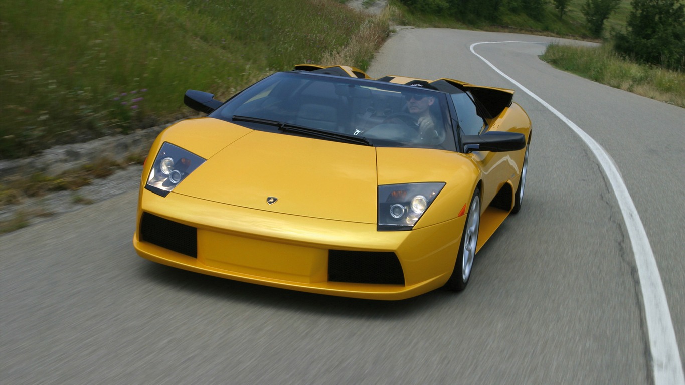 Lamborghini Murcielago Roadster - 2004 兰博基尼4 - 1366x768