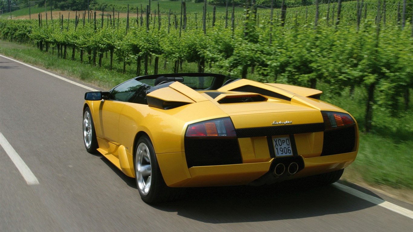 Lamborghini Murcielago Roadster - 2004 HD tapetu #8 - 1366x768