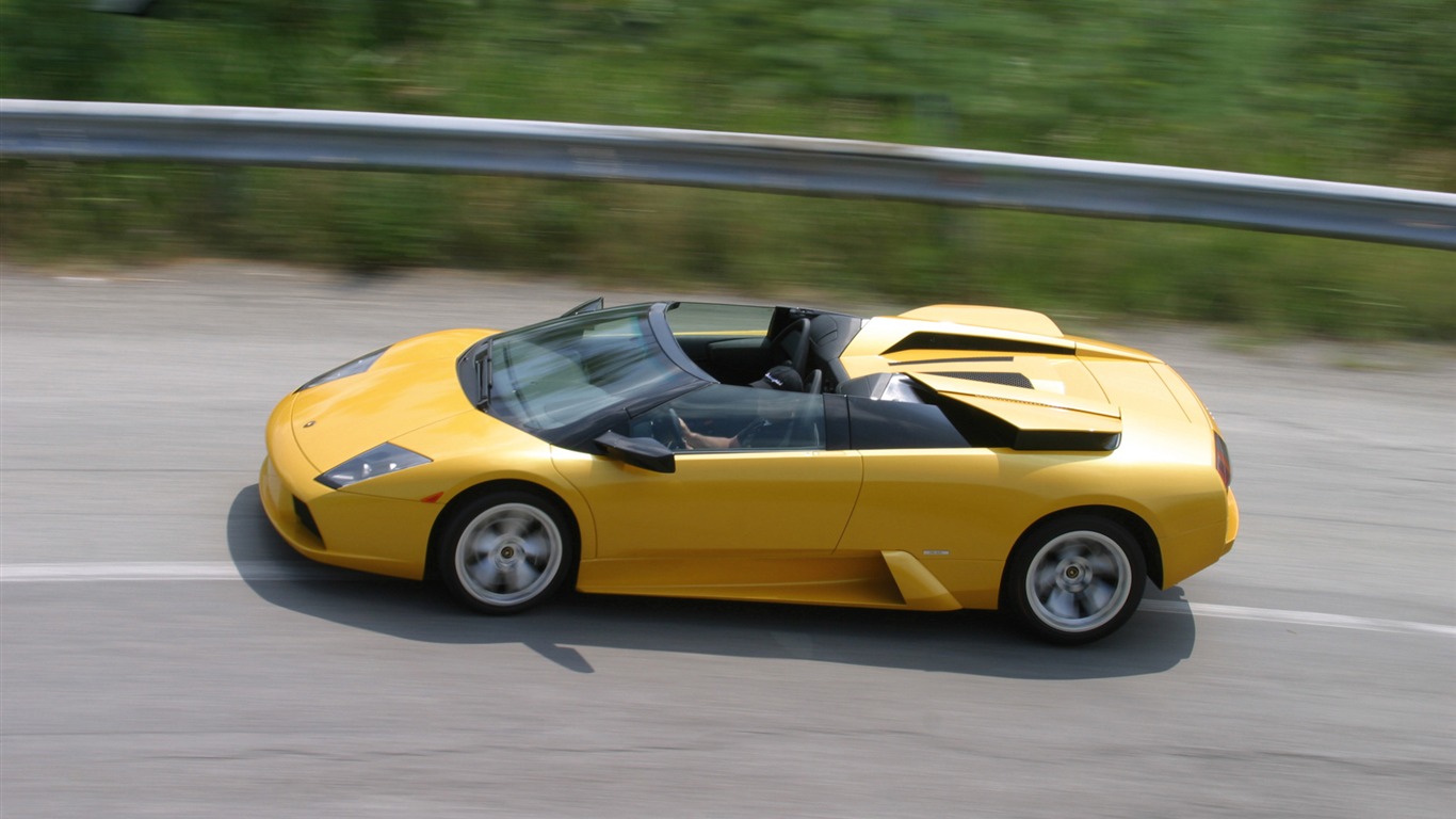 Lamborghini Murcielago Roadster - 2004 HD tapetu #12 - 1366x768