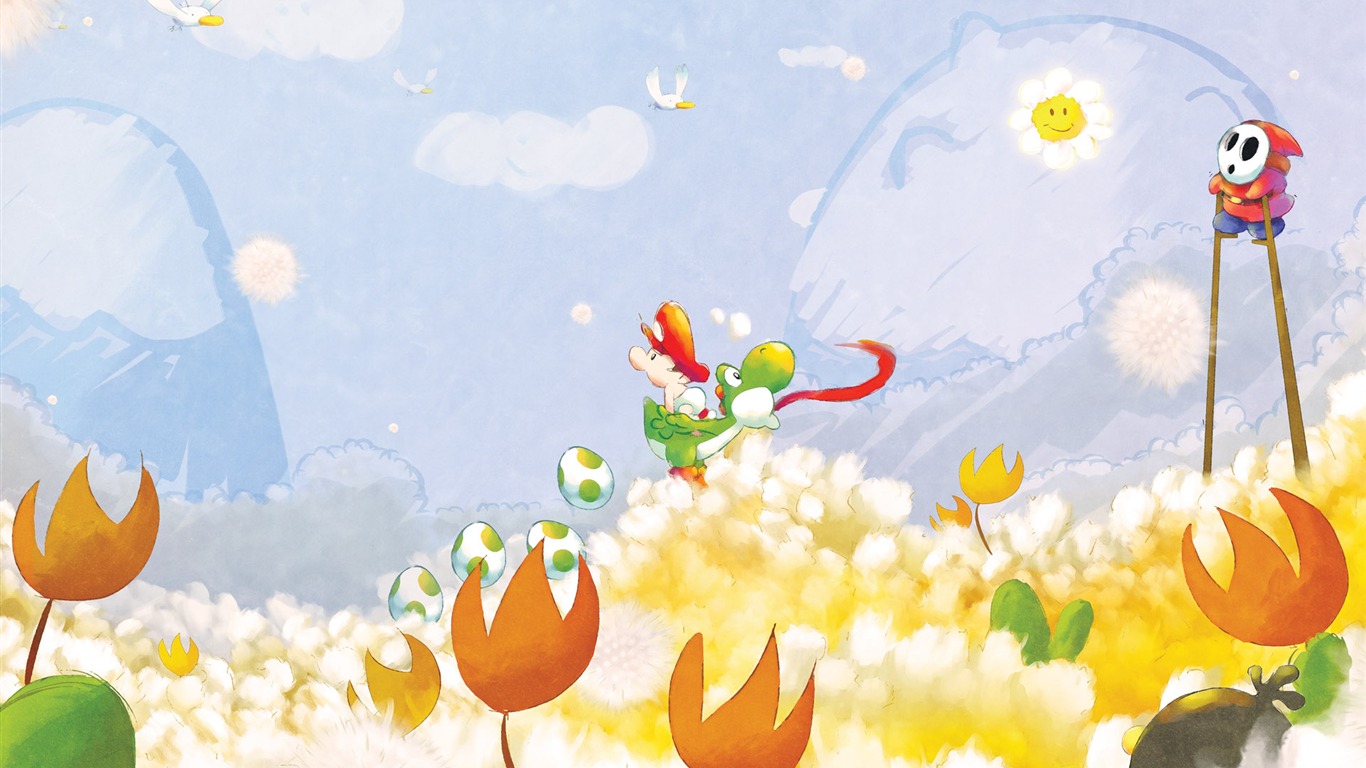 Classic Retro hry Tapety na plochu (2) #1 - 1366x768