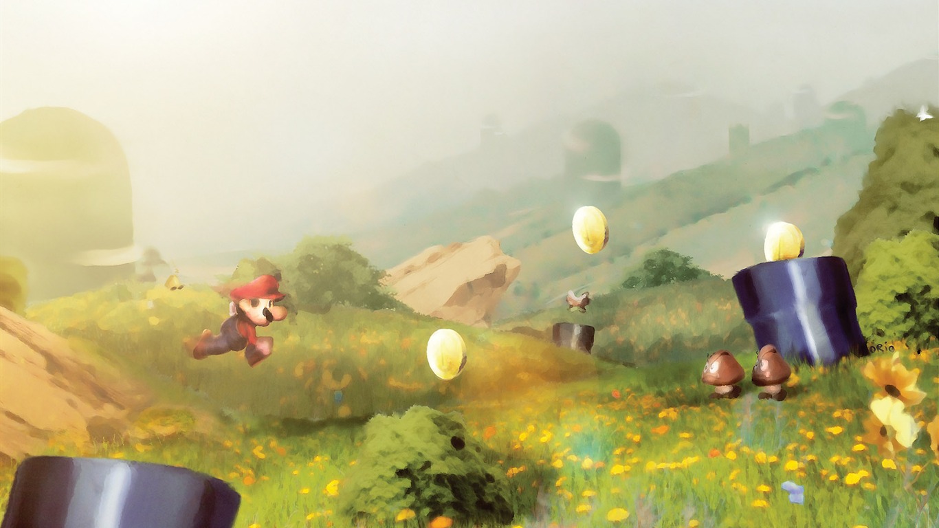 Classic Retro Games Wallpapers (2) #18 - 1366x768