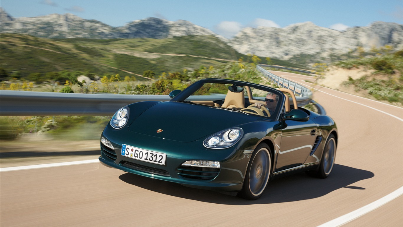 Porsche Boxster - 2009 HD tapetu #1 - 1366x768