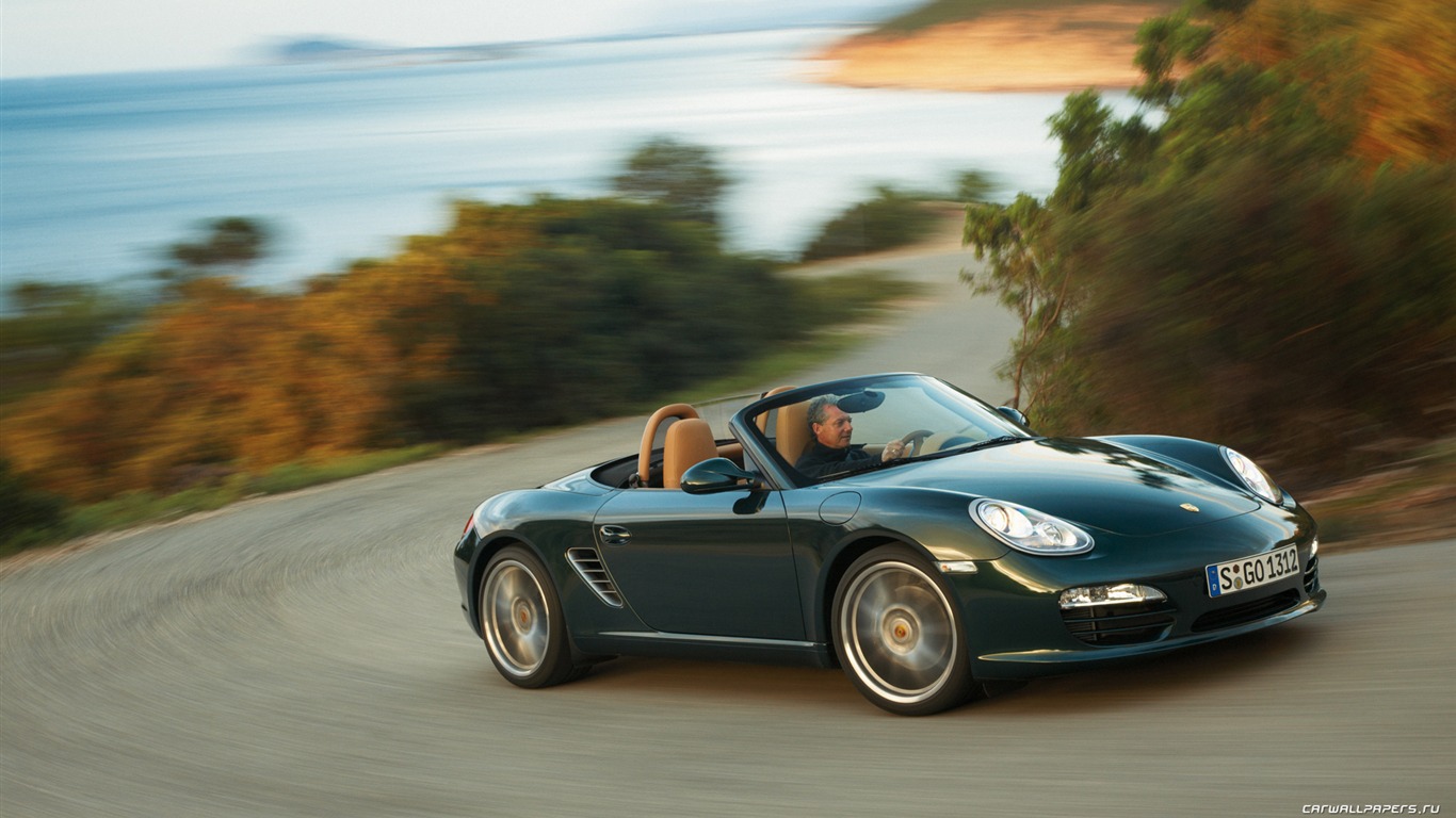 Porsche Boxster - 2009 fonds d'écran HD #4 - 1366x768