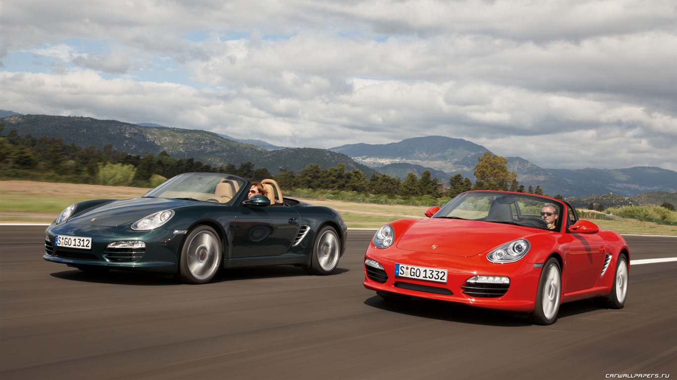 Porsche Boxster - 2009 fonds d'écran HD #7 - 1366x768