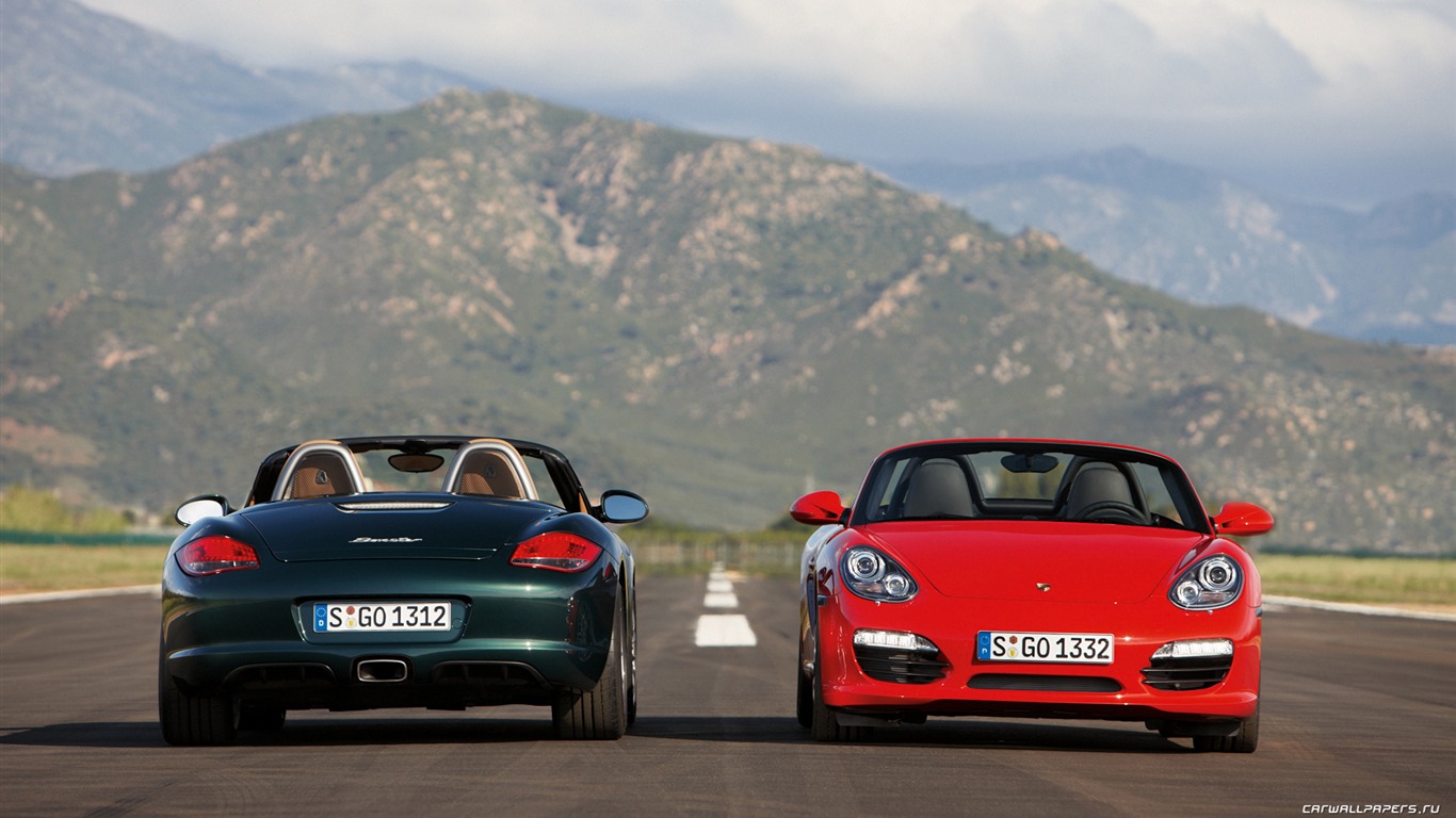 Porsche Boxster - 2009 保时捷8 - 1366x768