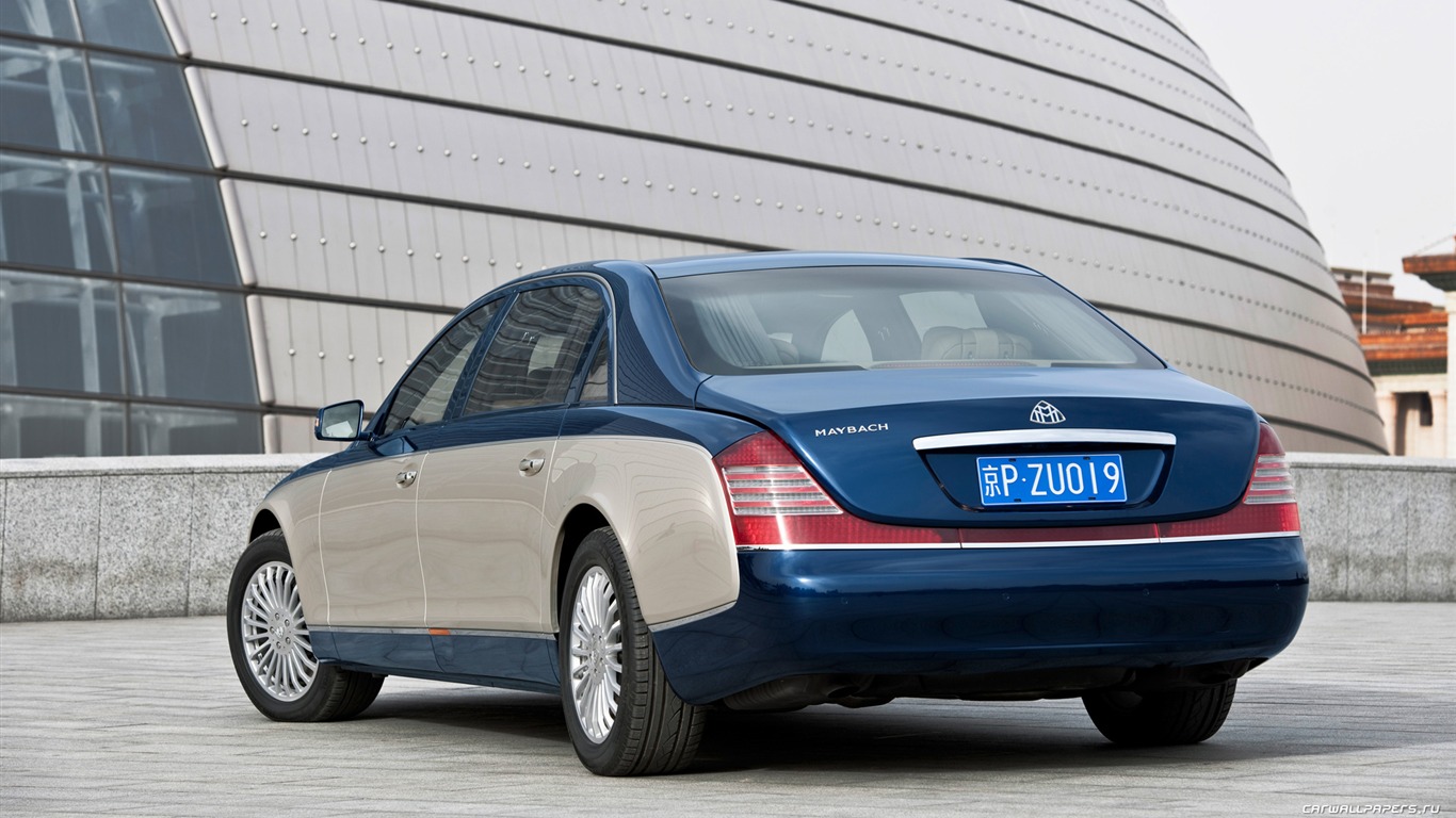 Maybach 62S - 2010 HD tapetu #7 - 1366x768