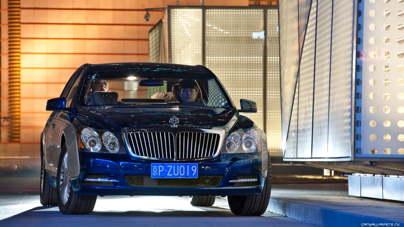 Maybach 62S - 2010 HD tapetu #13 - 1366x768
