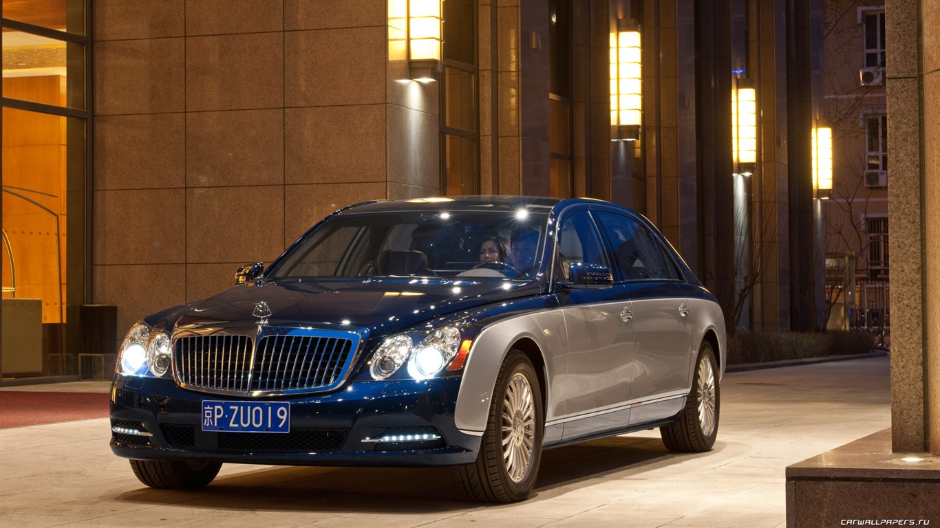 Maybach 62S - 2010 HD tapetu #14 - 1366x768