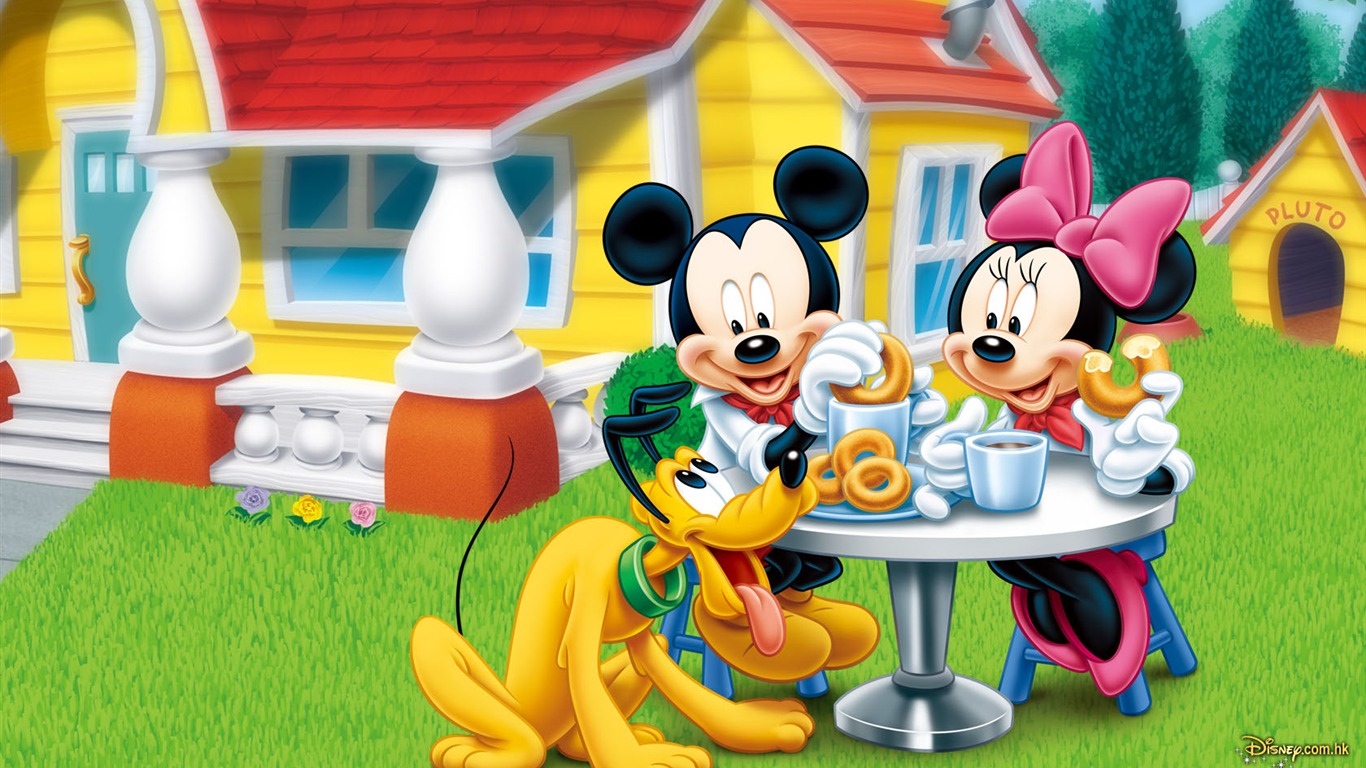 Disney bande dessinée Mickey Fond d'écran (1) #10 - 1366x768