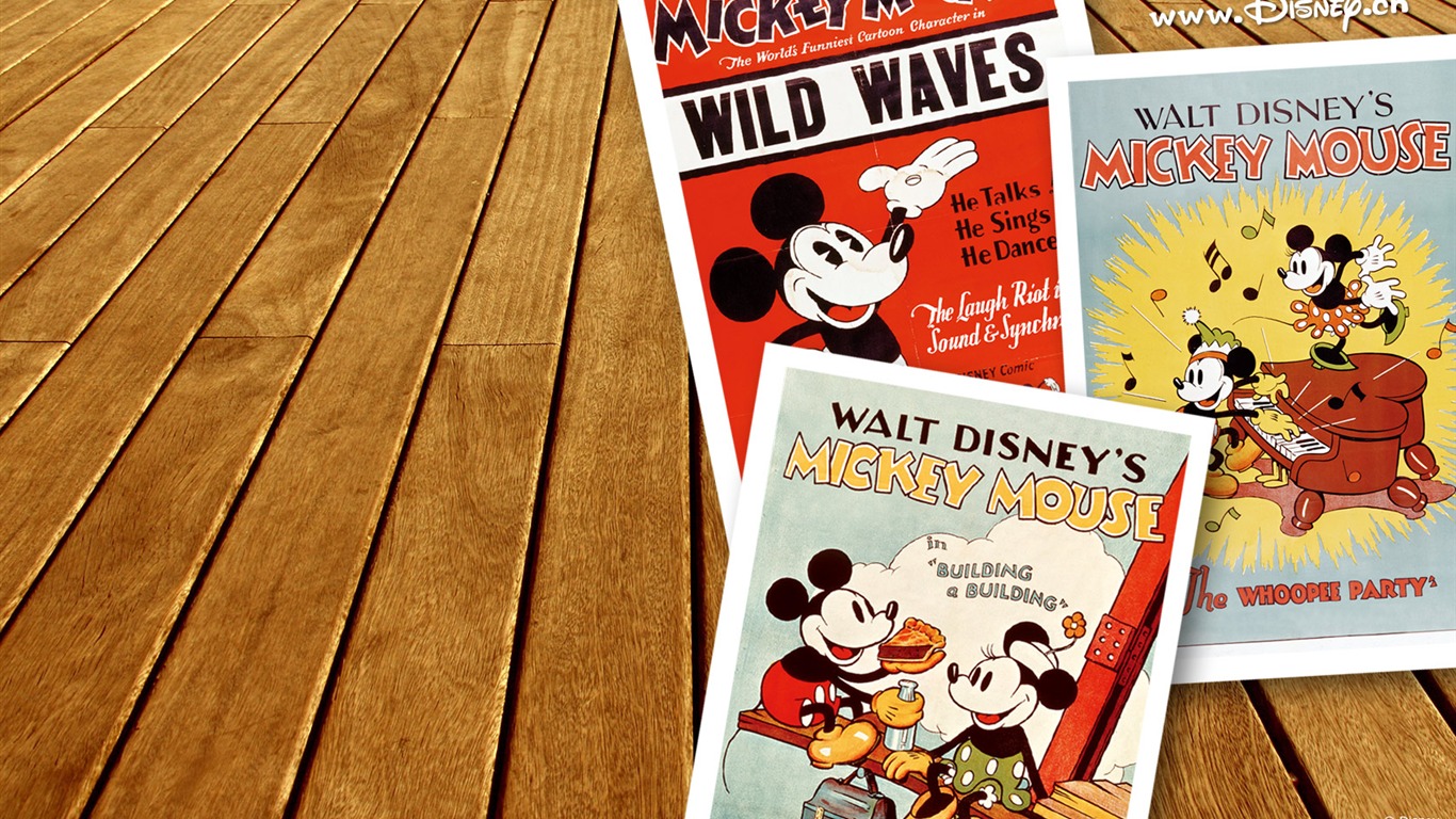 Disney-Zeichentrickfilm Mickey Wallpaper (1) #15 - 1366x768
