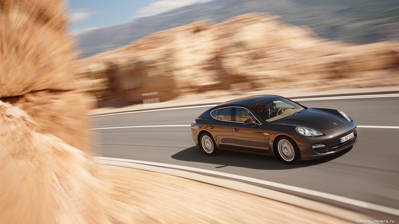 Porsche Panamera S - 2009 HD wallpaper #5 - 1366x768