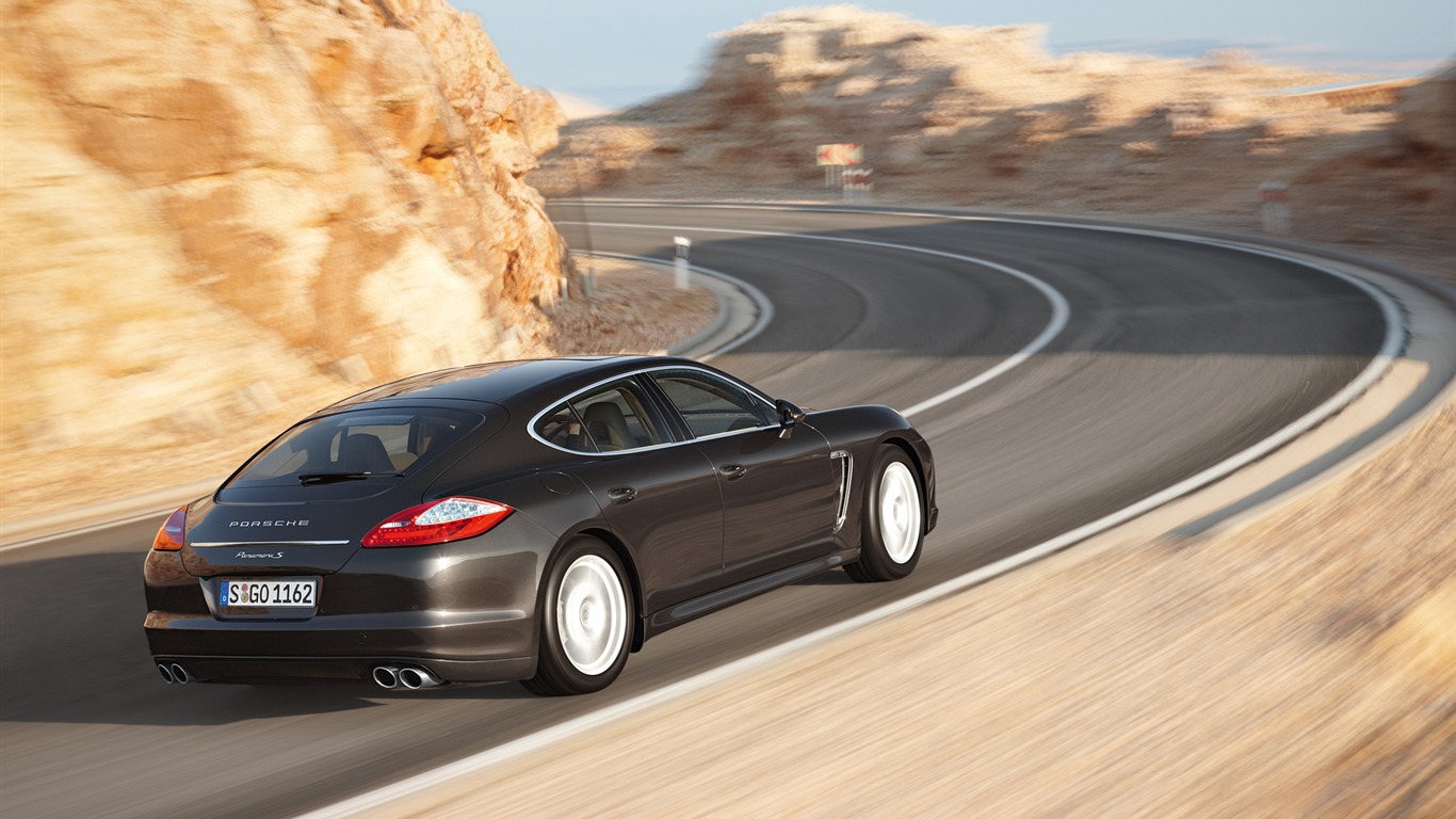 Porsche Panamera S - 2009 HD tapetu #6 - 1366x768
