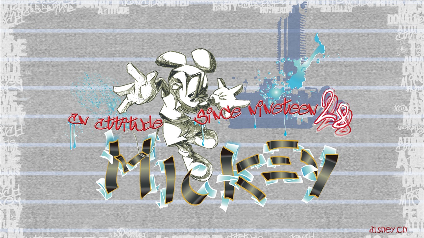 Fondo de pantalla de dibujos animados de Disney Mickey (3) #12 - 1366x768