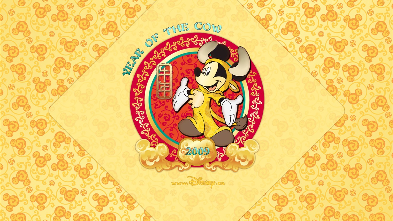 迪斯尼卡通明星 米奇 壁紙(四) #7 - 1366x768