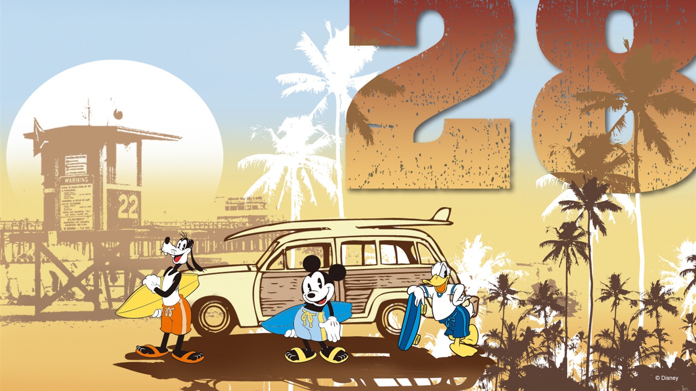 Disney karikatury Mickey tapety (4) #12 - 1366x768