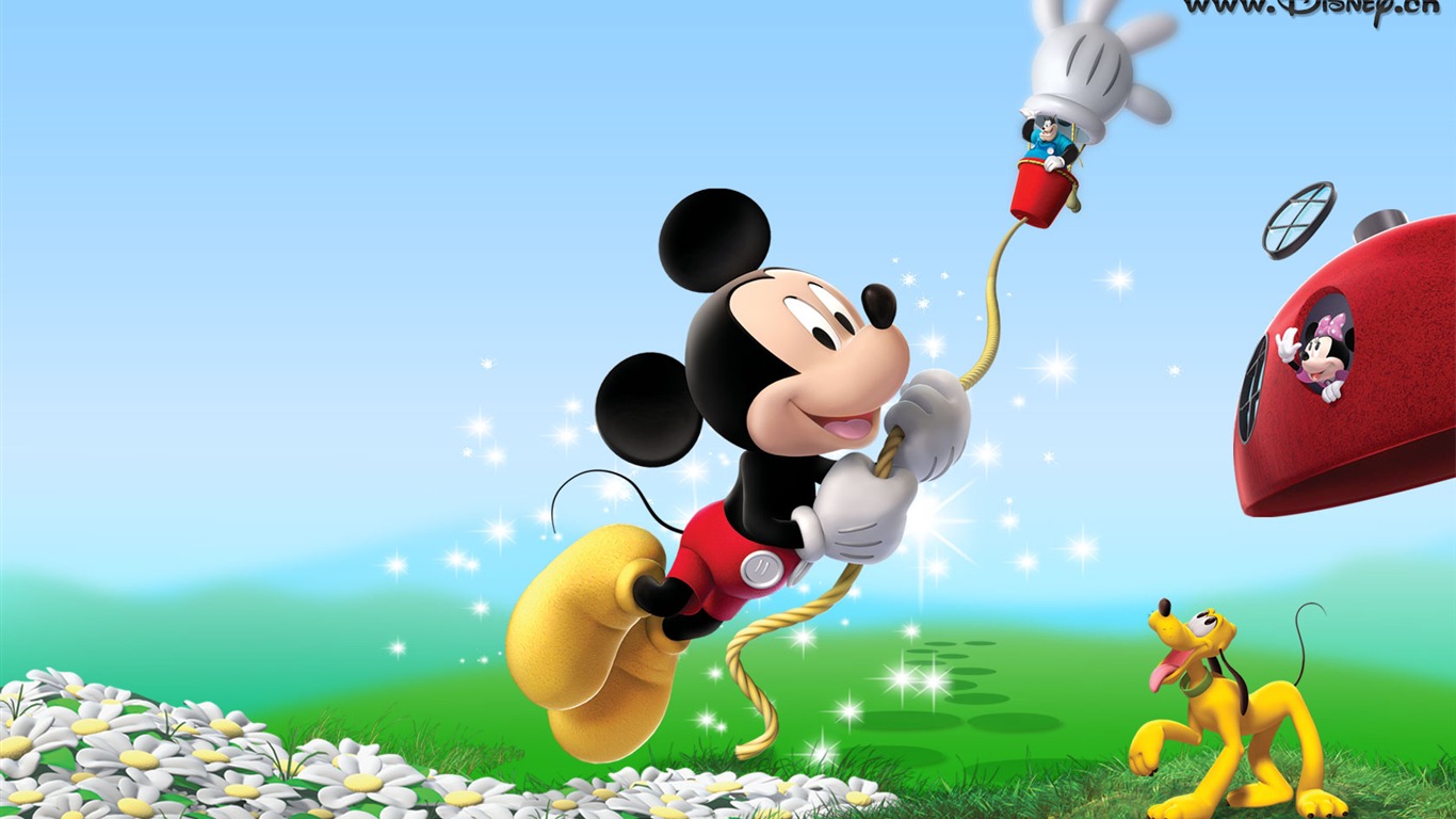 Disney bande dessinée Mickey Fond d'écran (4) #19 - 1366x768