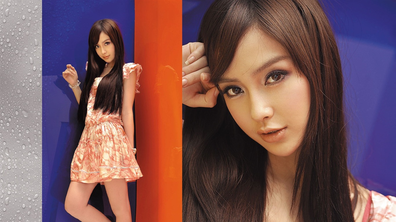 AngelaBaby Yang schöne Tapete #6 - 1366x768