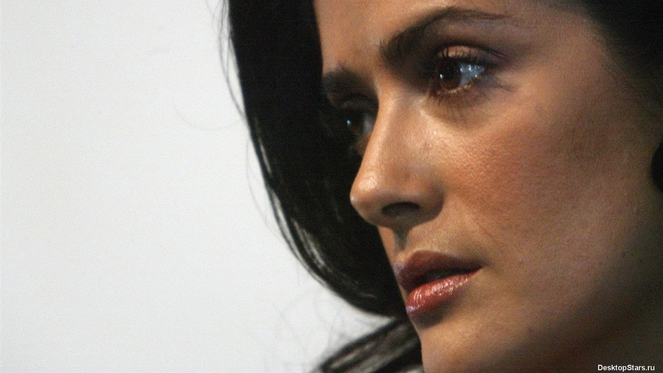 Salma Hayek hermoso fondo de pantalla (2) #21 - 1366x768