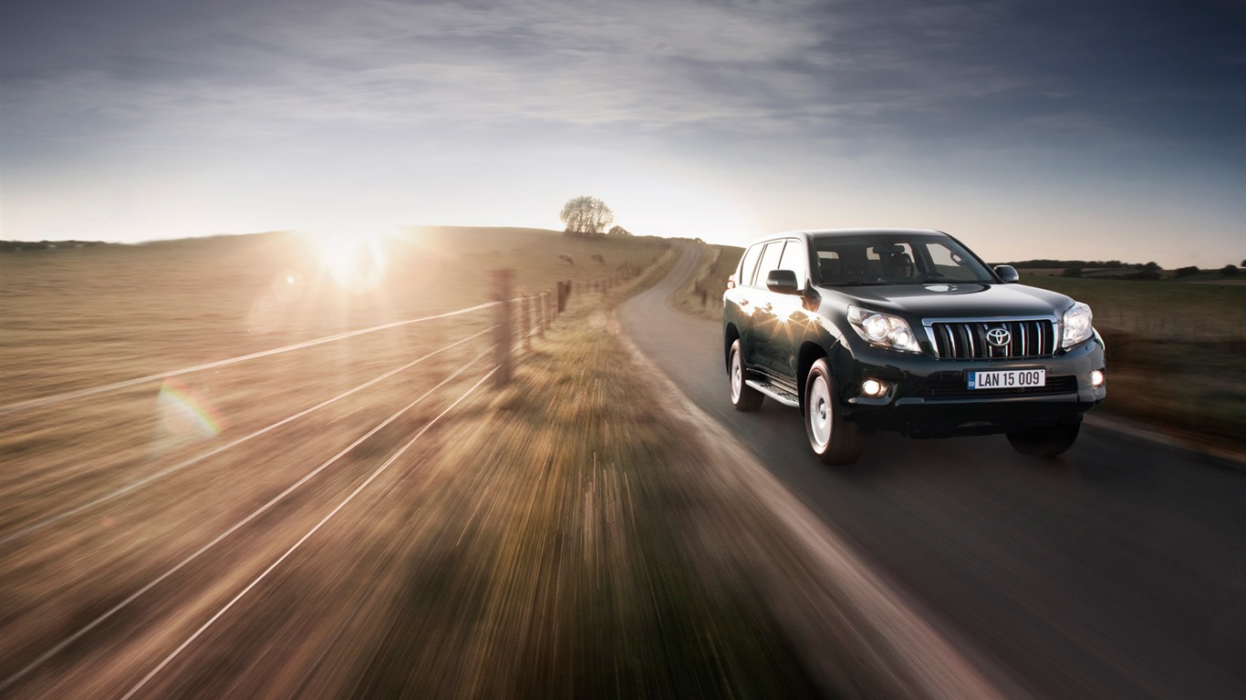 Toyota Land Cruiser Prado - 2009 HD tapetu #3 - 1366x768