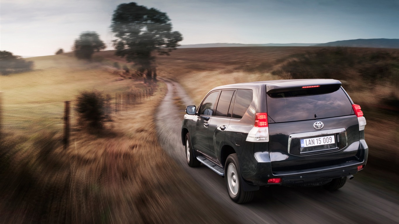 Toyota Land Cruiser Prado - 2009 HD tapetu #4 - 1366x768