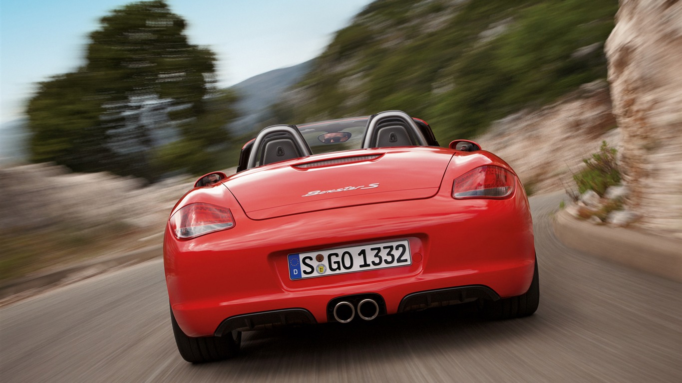 Porsche Boxster S - 2009 HD wallpaper #7 - 1366x768