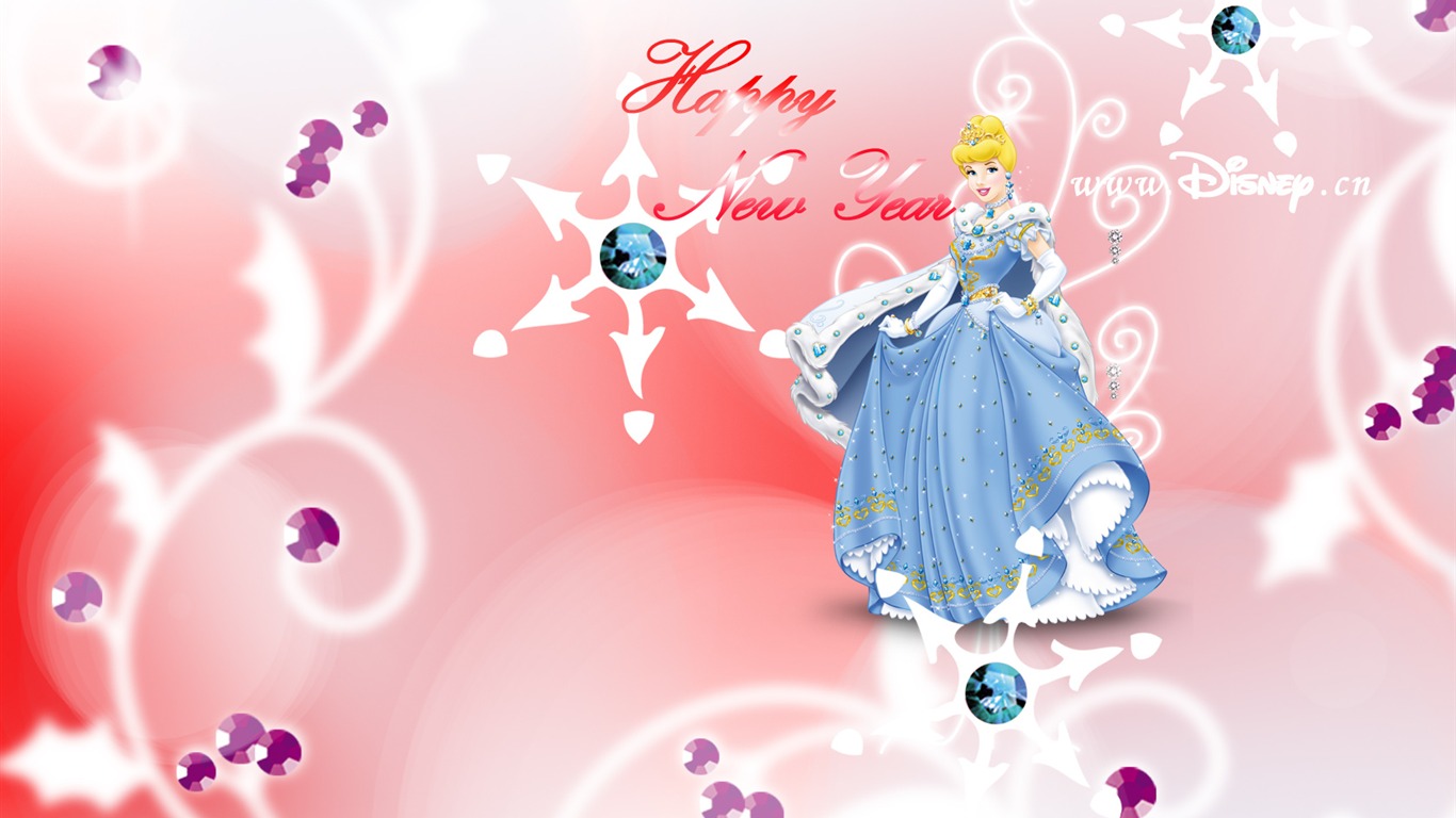 Princezna Disney karikatury tapety (1) #3 - 1366x768