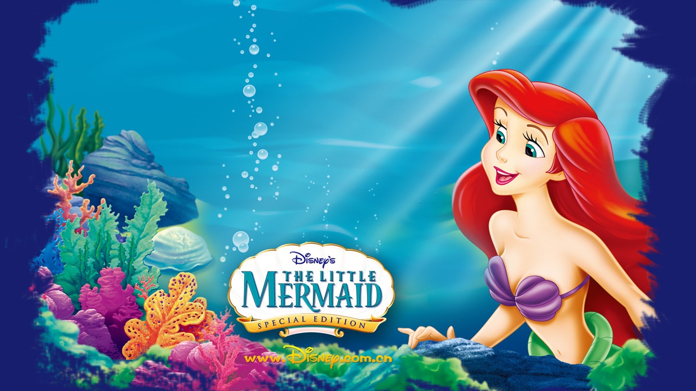 Princess Disney cartoon wallpaper (1) #7 - 1366x768