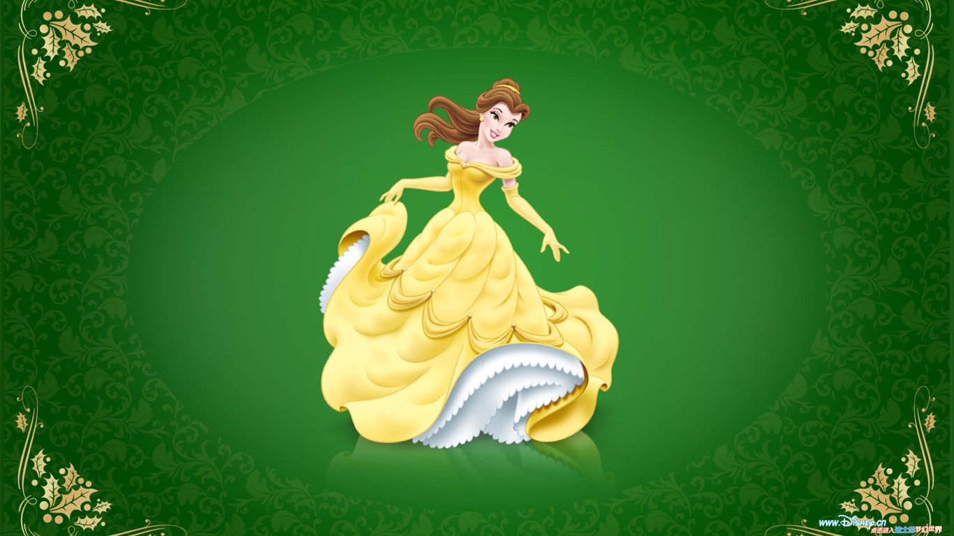 Princezna Disney karikatury tapety (1) #16 - 1366x768