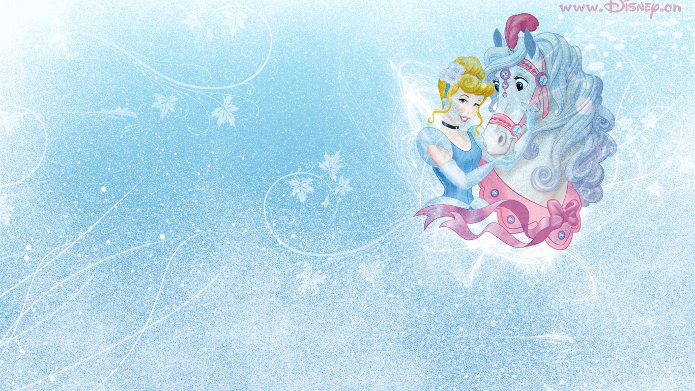 Princezna Disney karikatury tapety (2) #4 - 1366x768