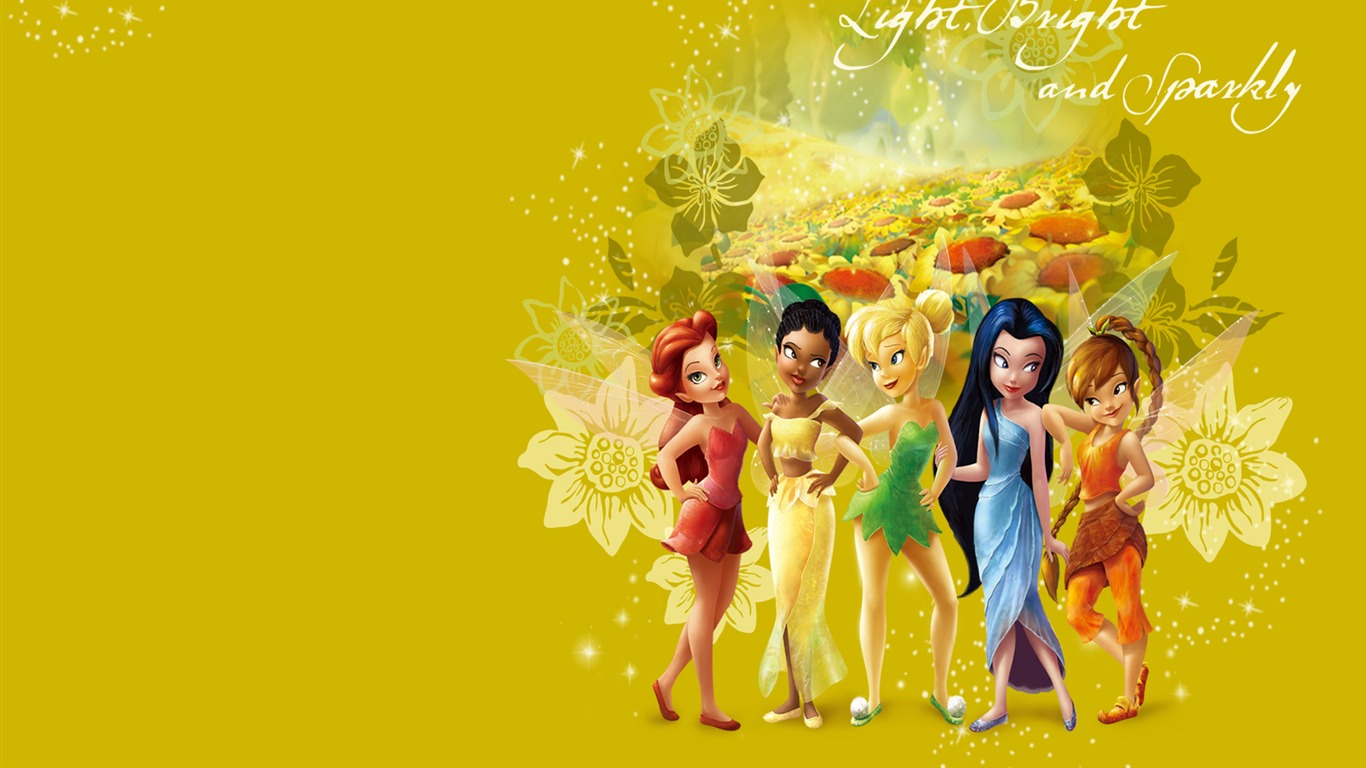 Princess Disney cartoon wallpaper (2) #10 - 1366x768