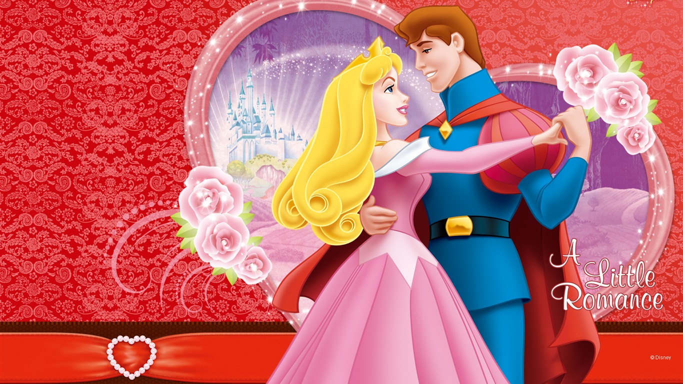 Princess Disney cartoon wallpaper (2) #14 - 1366x768