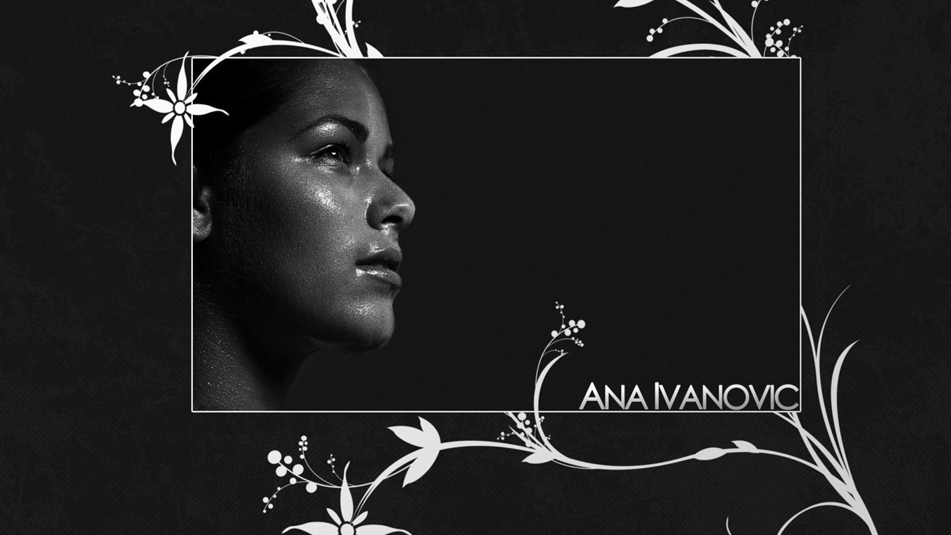 Ana Ivanovic krásná tapeta #3 - 1366x768