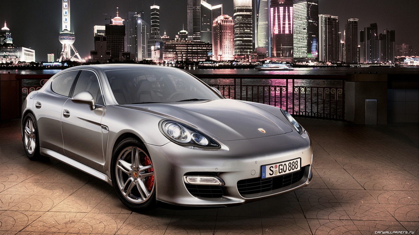 Porsche Panamera Turbo - 2009 HD wallpaper #3 - 1366x768