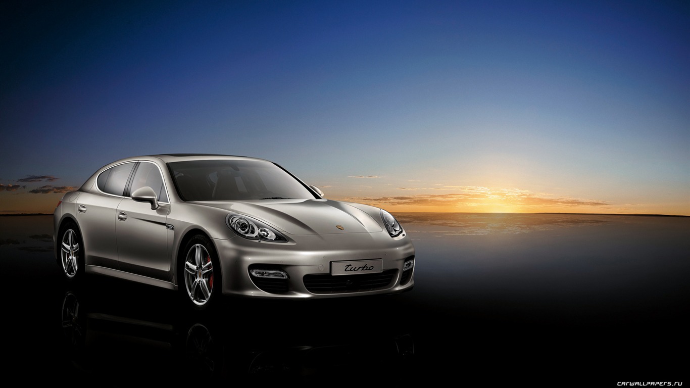 Porsche Panamera Turbo - 2009 HD tapetu #4 - 1366x768
