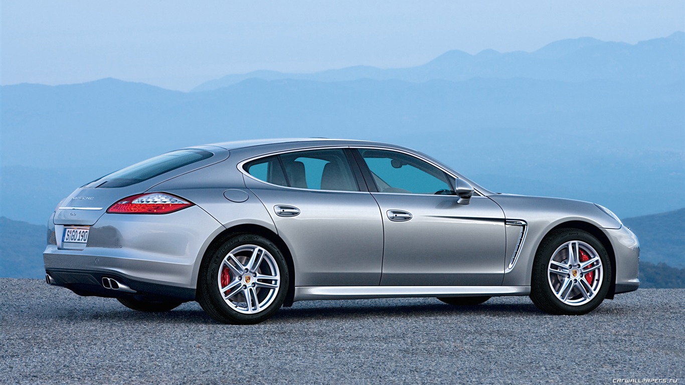 Porsche Panamera Turbo - 2009 HD tapetu #15 - 1366x768