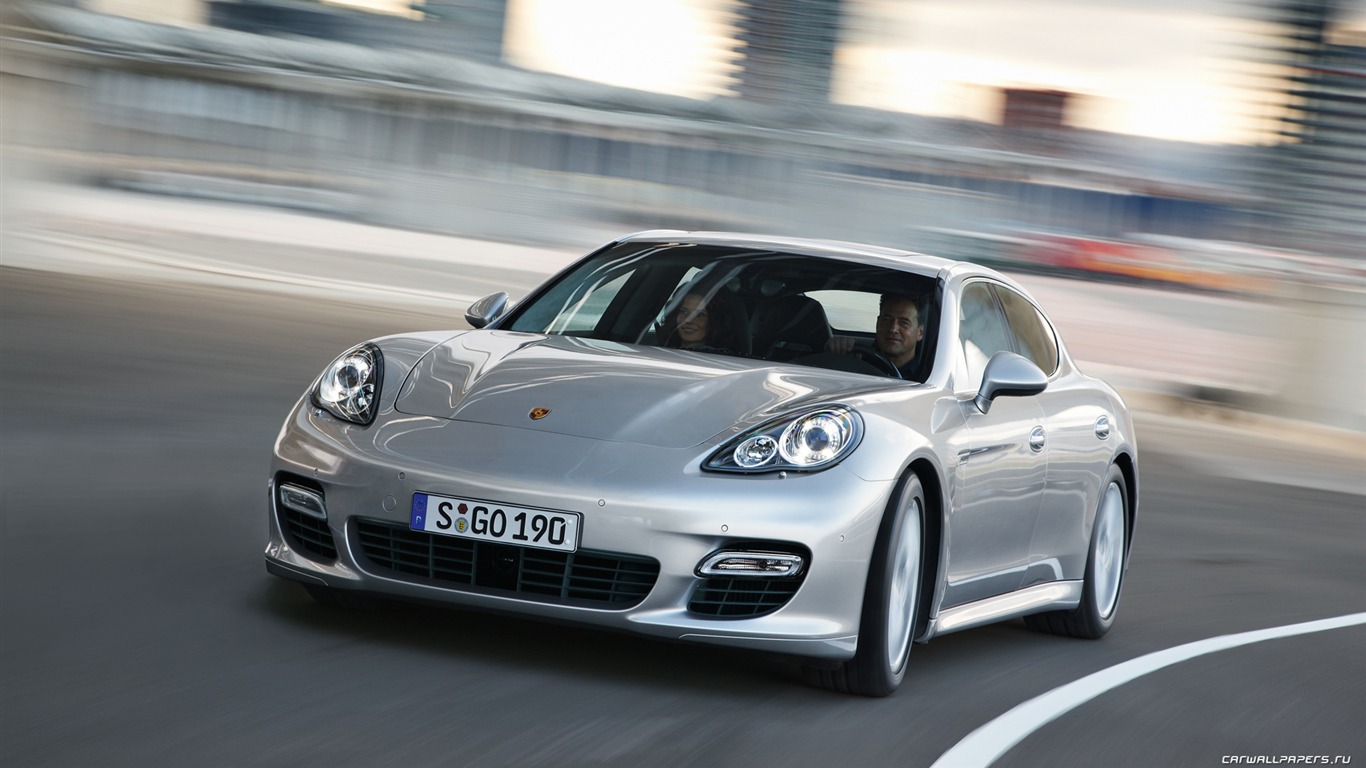 Porsche Panamera Turbo - 2009 HD tapetu #22 - 1366x768