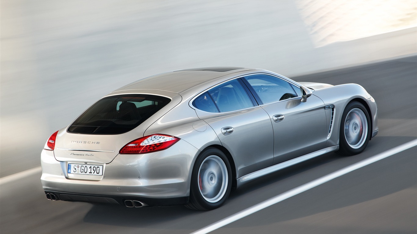 Porsche Panamera Turbo - 2009 HD tapetu #26 - 1366x768