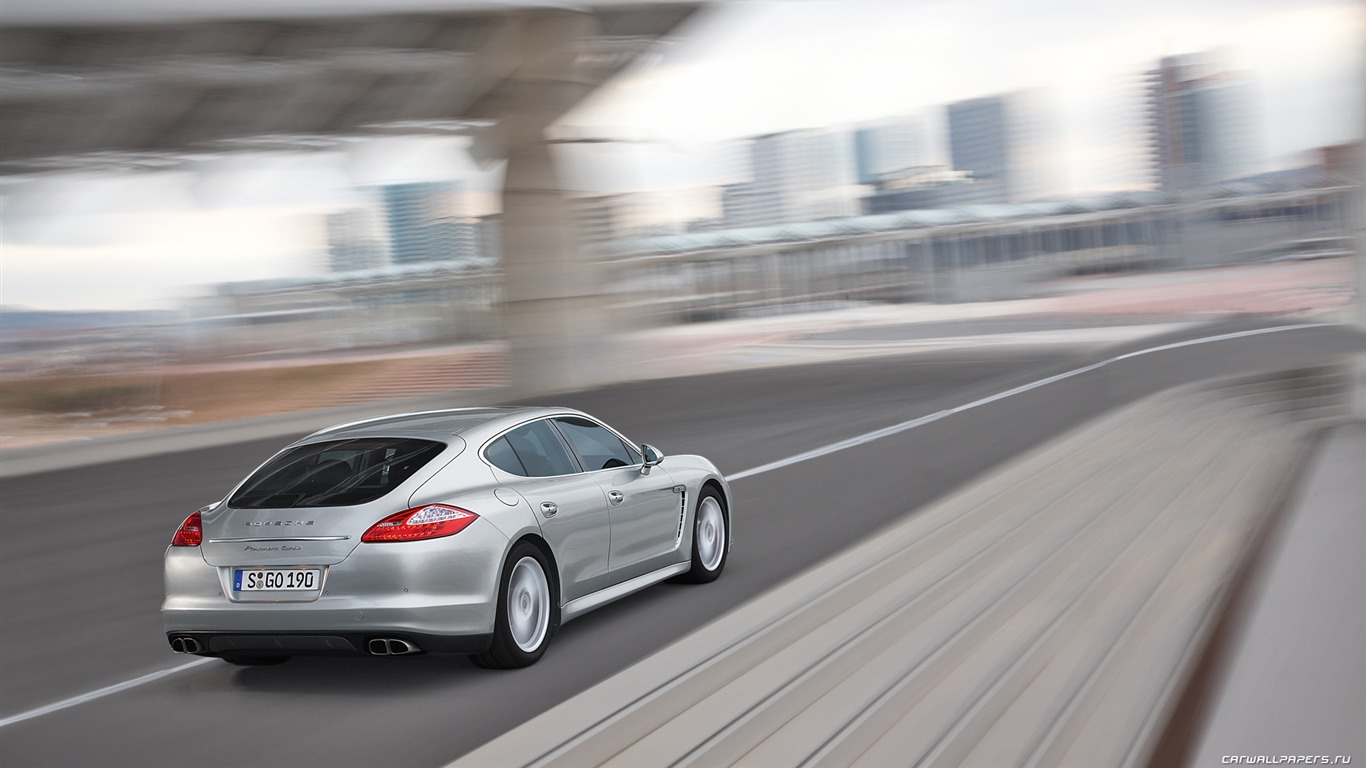 Porsche Panamera Turbo - 2009 HD tapetu #27 - 1366x768