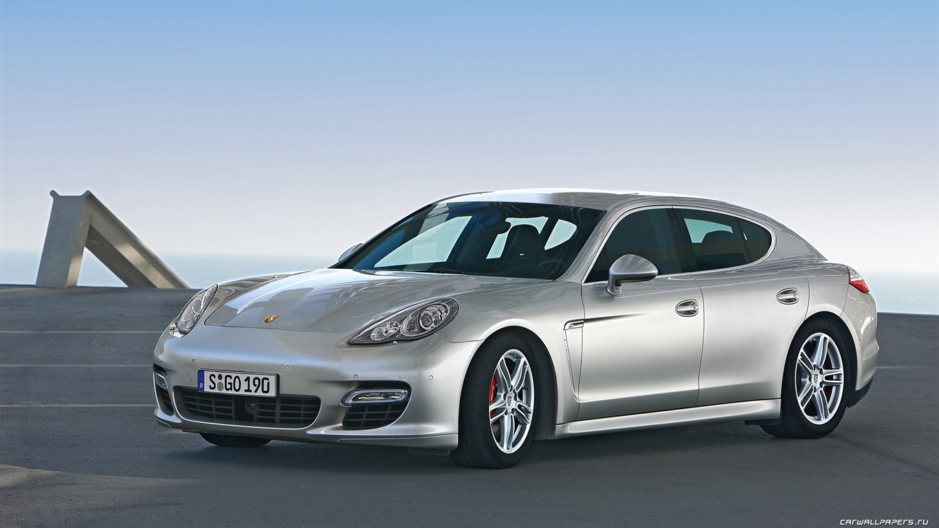 포르쉐 Panamera 터보 - 2009의 HD 벽지 #31 - 1366x768