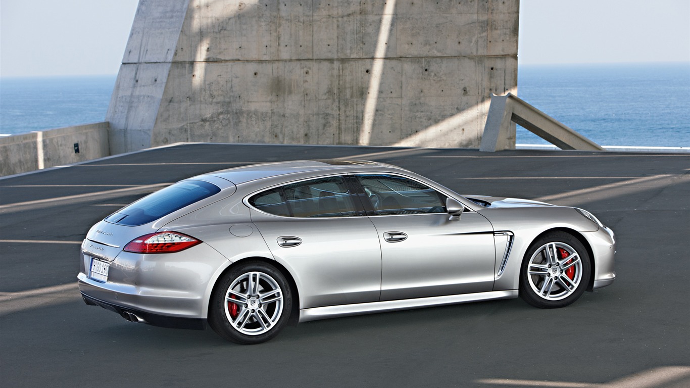 포르쉐 Panamera 터보 - 2009의 HD 벽지 #39 - 1366x768