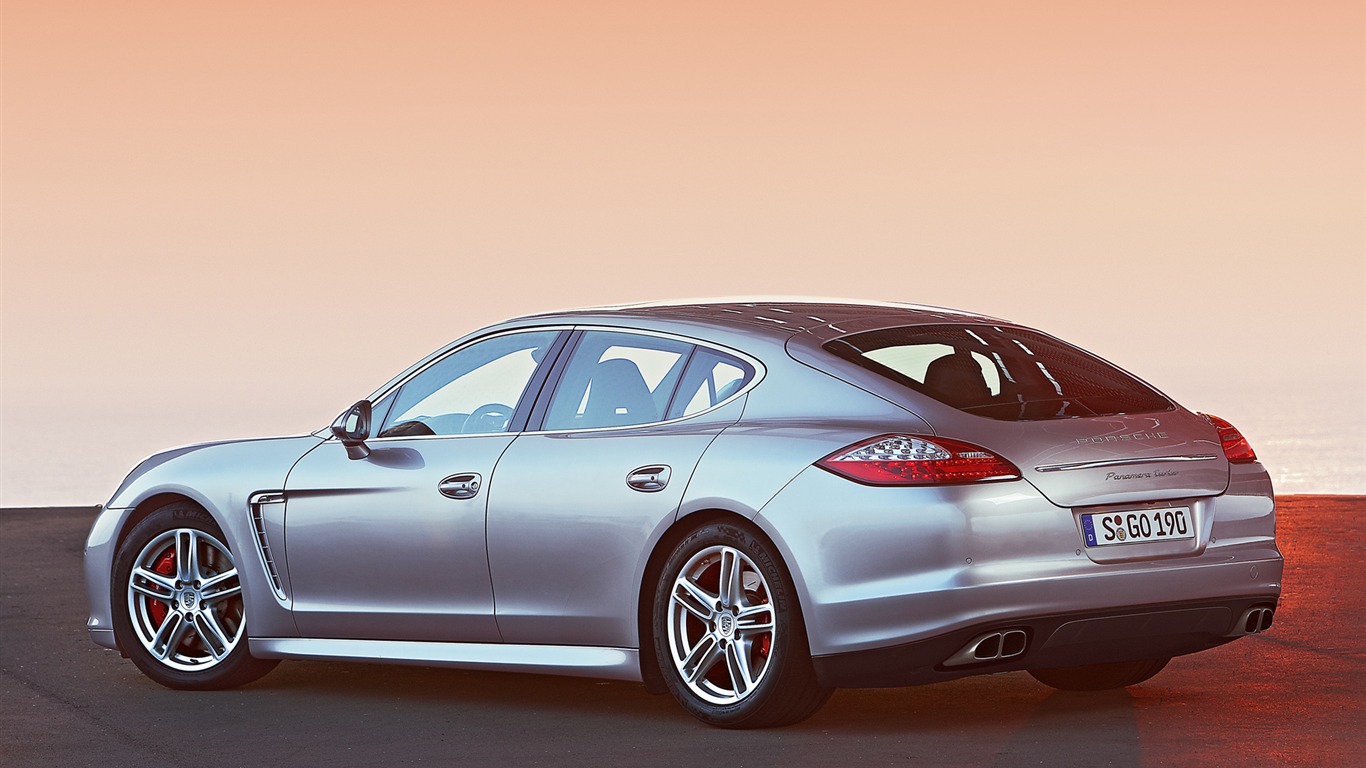 포르쉐 Panamera 터보 - 2009의 HD 벽지 #46 - 1366x768