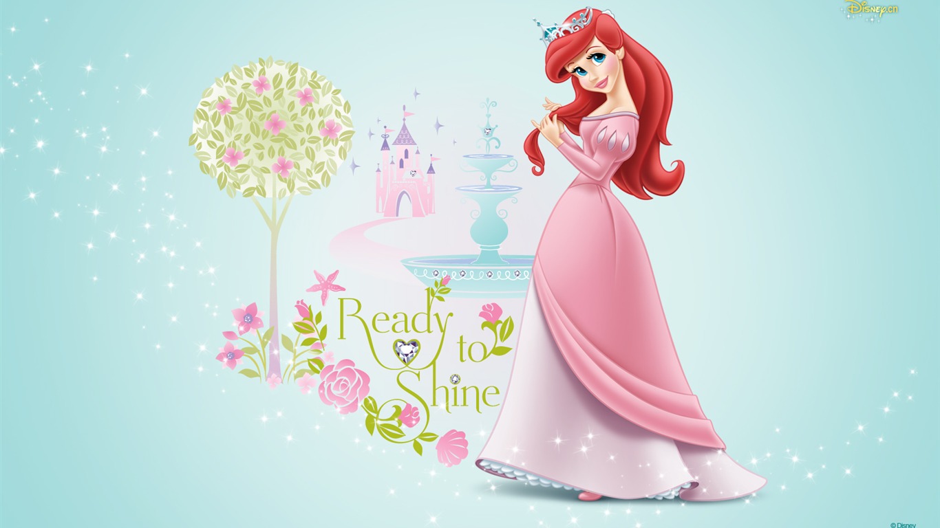 Princess Disney-Zeichentrickfilm Tapete (3) #3 - 1366x768