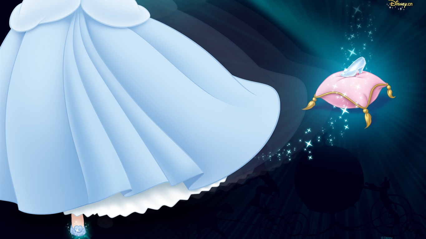 Princezna Disney karikatury tapety (3) #4 - 1366x768