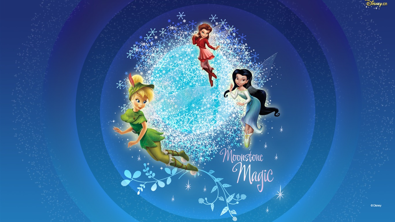 Princezna Disney karikatury tapety (3) #5 - 1366x768